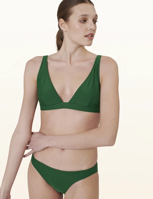 BELLA Bikini Top Mélytengeri Zöld