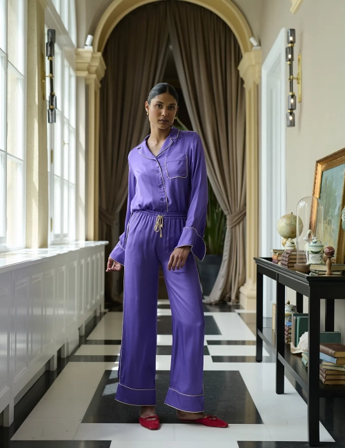 DOMINIKA Viscose Set - Amethyst