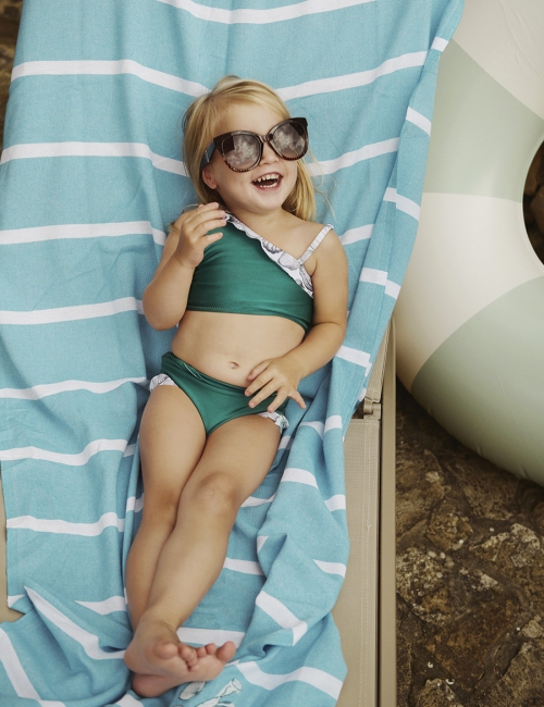 LILI BIKINI FÉNYES SMARAGDZÖLD