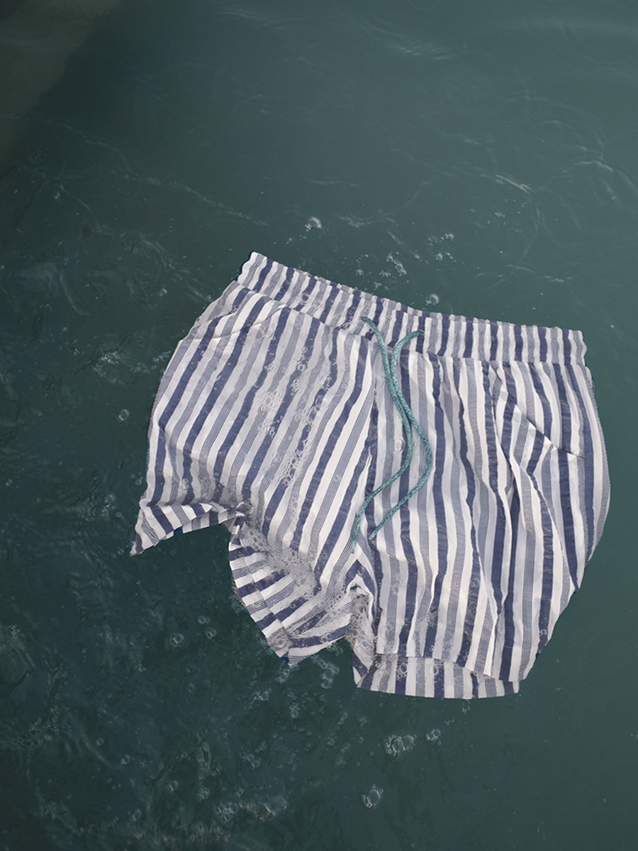 CSOPAK Swim Shot- Blue Stripes