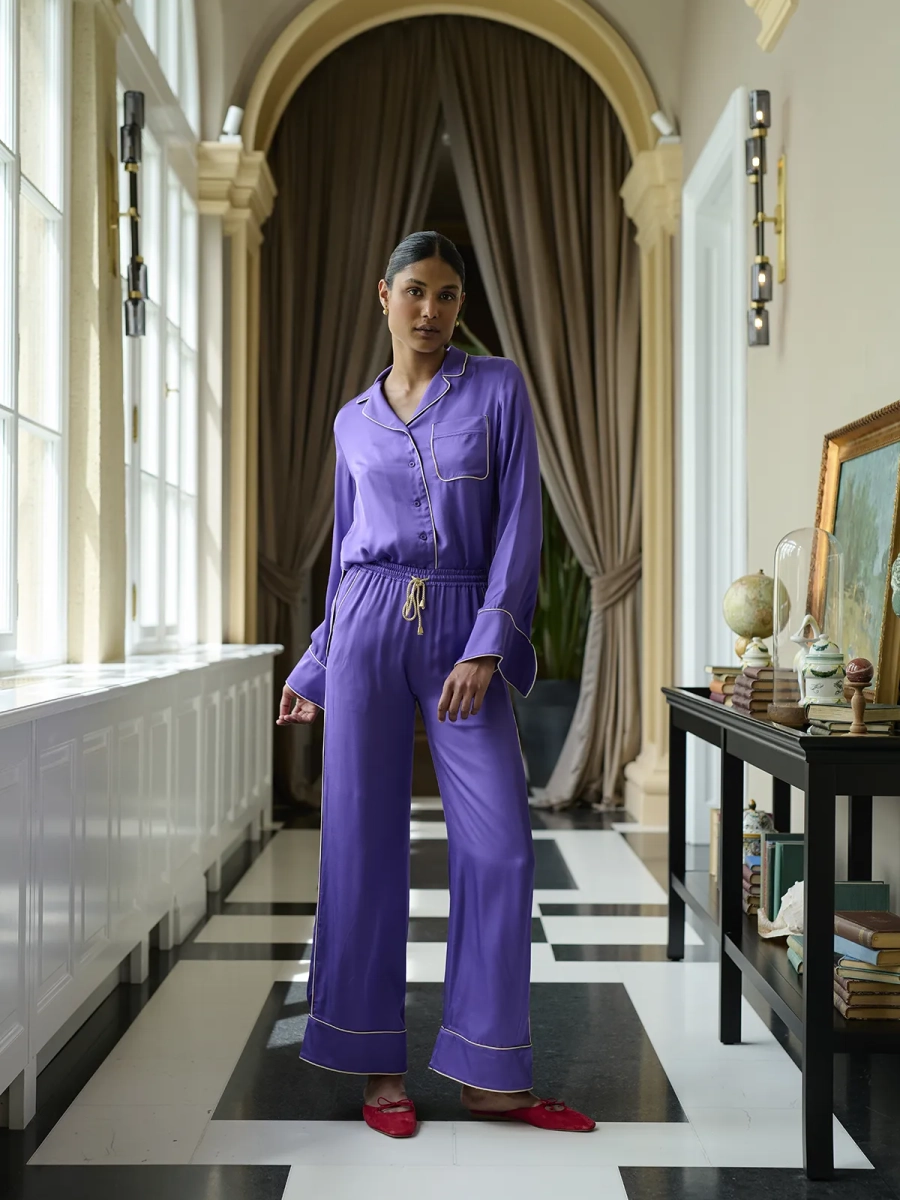 DOMINIKA Viscose Set - Amethyst