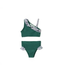 LILI BIKINI FÉNYES SMARAGDZÖLD