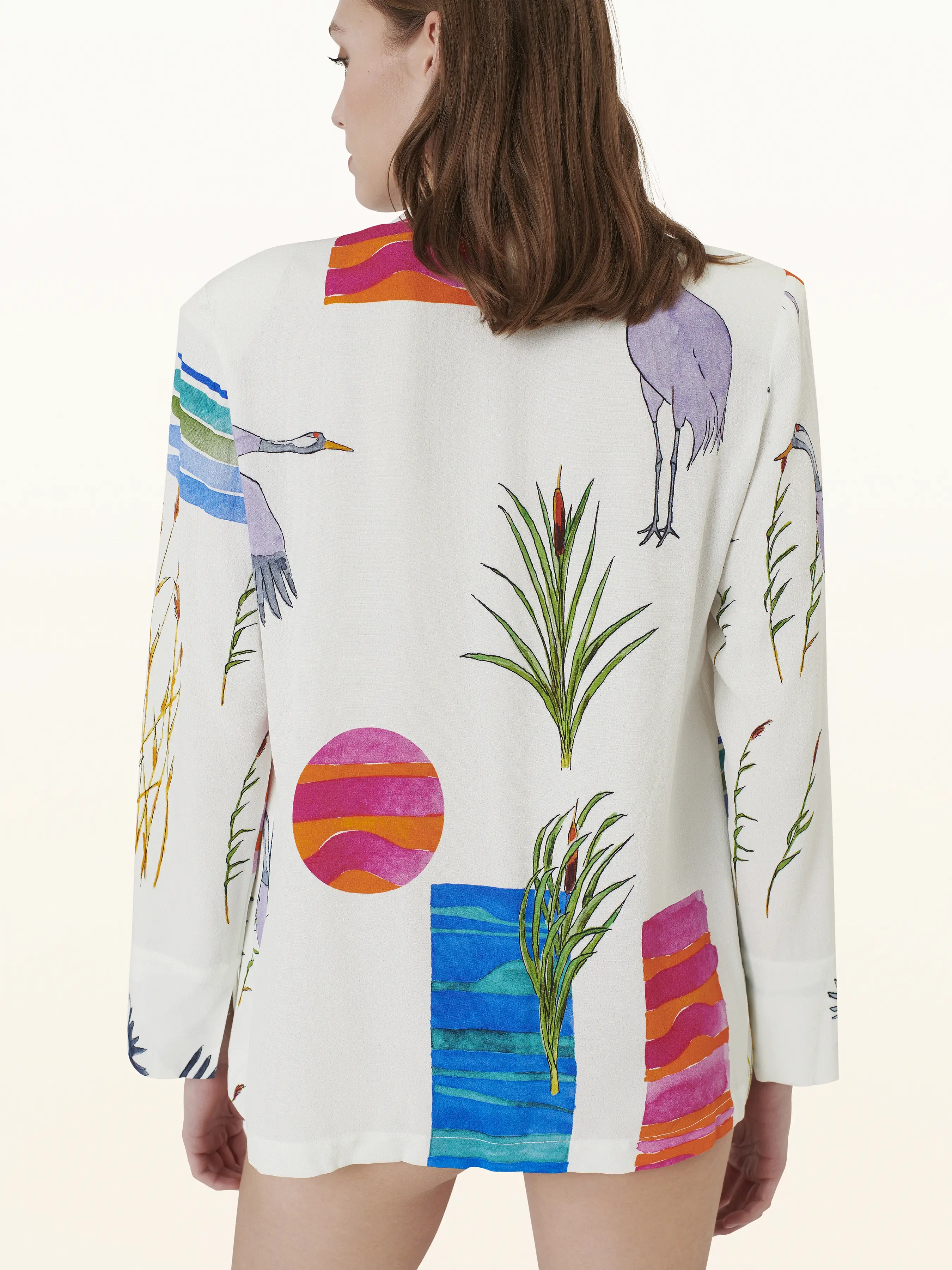 ELLA Blazer Avorio/Heron